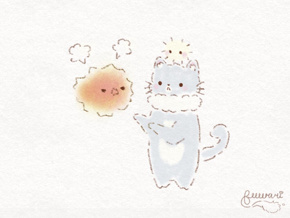 感情をじっと観察しています